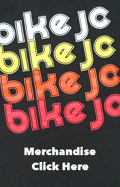 Support Bike JC's important work through a tax deductible donation and receive cool swag!